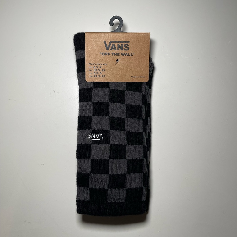 Vans Checkerboard Crew Socks